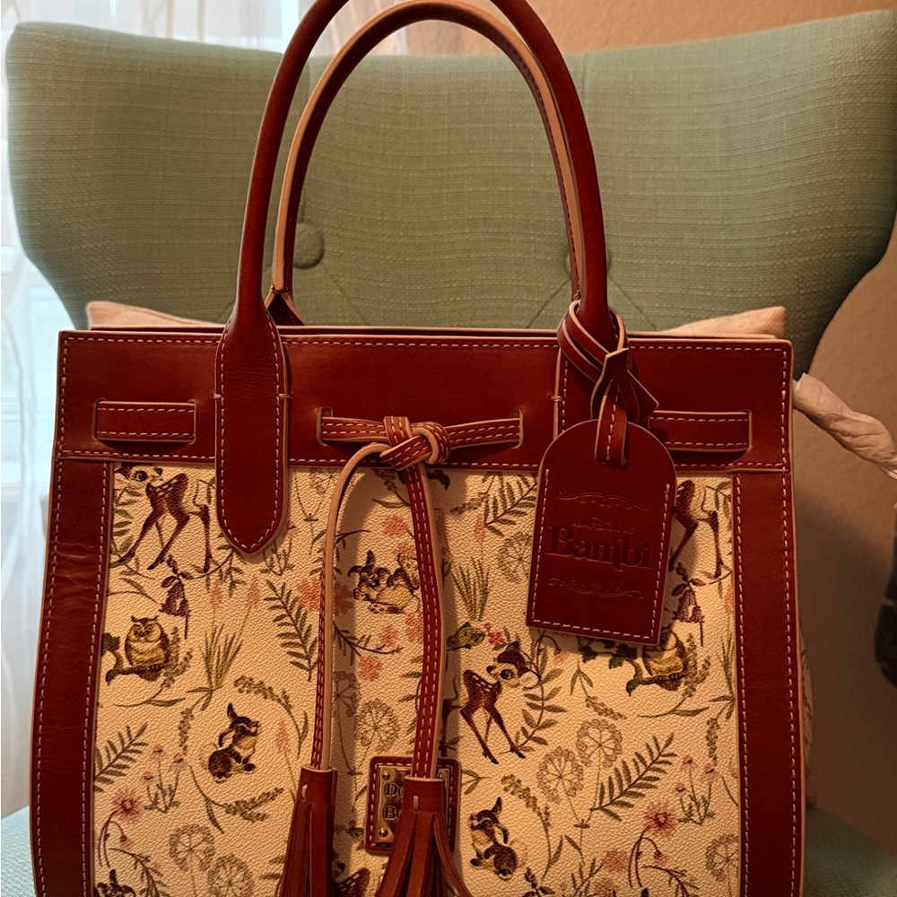 Rare Bambi Satchel by Dooney & Bourke 75th Anniversary - Picture 5 of 10
